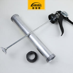Anbaolu <b>Caulking</b> <b>Gun</b> 600ml Manual Aluminum Alloy Industrial Grade Smooth Rod Plunger - Product Image 3
