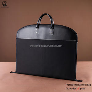 מותאם אישית יוקרתי שם תיק בגד לאבא, עור ידית עור, הצעת גרומים, הצעת מטלית בד אוקספורד - Product Image 3