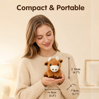 Porte-clés en peluche Vache des Highlands, Adorable breloque de sac en peluche, Pendentif créatif pour sacs, sacs à main, sacs à dos et clés