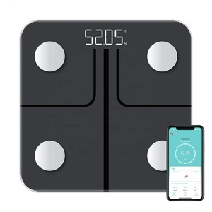 Báscula Digital Inteligente para Grasa Corporal con Batería, Báscula Electrónica para Fitness y Salud, <span class=keywords><strong>IMC</strong></span>, Capacidad de 180 kg - Product Image 1