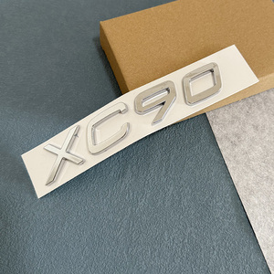 สติกเกอร์โลโก้ติดท้ายรถด้านหลังรถสติกเกอร์ติด XC60โลโก้รถวอลโว่สีดำ XC90 S80 S40 XC40 S60 V40 <span class=keywords><strong>V50</strong></span> V60 C30ติดตั้งง่าย - Product Image 3