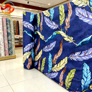 Tela de Sábanas 100% Poliéster <span class=keywords><strong>con</strong></span> Impresión Dispersa, Tela para Sábanas <span class=keywords><strong>con</strong></span> Impresión Cepillada al por Mayor, Textil para el Hogar - Product Image 1