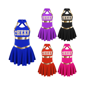 Vente en gros de haute qualité uniformes de Cheer Hot Design personnalisé votre propre uniforme de Cheerleading - Product Image 4