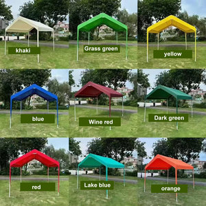 Tentes de stationnement imperméables à double couche mobiles et fixes pour l'ombrage des voitures en extérieur avec <span class=keywords><strong>tissu</strong></span> enduit de PVC - Product Image 6