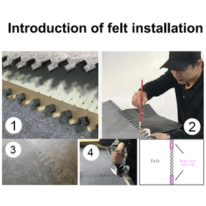 Cinta transportadora de alfombrilla de fieltro de alimentación automática 2260 465 2,5 MM para máquina IECHO PK0604 MC0604 - Product Image 5