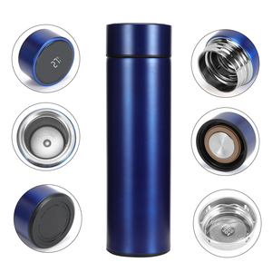 500ml Thông Minh Kỹ thuật số chân không cách nhiệt Flask LED hiển thị nhiệt độ thông minh chai nước với cảm biến - Product Image 5