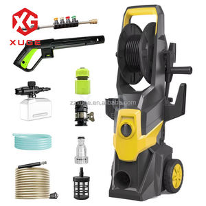 Nouvelle machine de lavage de voiture portable haute pression 220V/110V, outil de nettoyage pressurisé pour voiture, arrosage de fleurs, extérieur, économique - Product Image 4