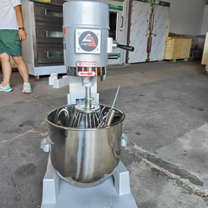 Batidora Planetaria Doble Eléctrica Comercial de 20L, 30L, 40L de Capacidad para Preparación de Crema y Pasteles, para Harinas, Leche y Agua - Product Image 6