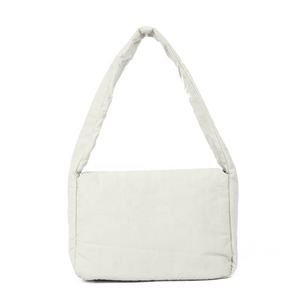 Customized mini cute fluffy handbag with women's <b>soft</b> cushion, non-woven fabric lining, shoulder <b>bag</b> - Product Image 4