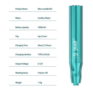 เครื่องสักคิ้วปากไร้สาย Ybeauty Micro-Needle 001 ขนาด 3.5 มม. สำหรับสักถาวร - Product Image 1