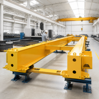 Pont roulant à double poutre de style européen Yiteng, capacité 40 tonnes, palan électrique 2,5 tonnes, hauteur de levage 20m, portée 10m, moteur de levage