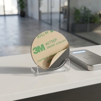 NFC 213 215 216 Mini RFID-Karte 13,56 MHz Tag-Münze 30mm Durchmesser PVC-Material Zugangskontrollkarten
