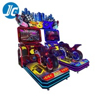 Vente chaude MANX TT 2 Joueurs Racing Moto Ticket Game Machine Intéressant Jeu De Course De Moto À Monnaie à Vendre