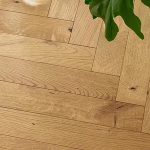 Ventes <span class=keywords><strong>d</strong></span>'usine Parquet en chêne blanc Plancher en bois <span class=keywords><strong>d</strong></span>'ingénierie <span class=keywords><strong>à</strong></span> chevrons Plancher en bois dur composite antidérapant Chevron noueux - Product Image 2