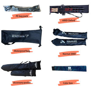 맞춤형 알루미늄 7075 EVA 핸들 조절식 접이식 노르딕 워킹 스틱 백패킹 하이킹 트레킹 폴 - Product Image 6