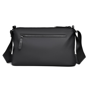 Bolso <span class=keywords><strong>bandolera</strong></span> <span class=keywords><strong>de</strong></span> cuero fresco y sencillo para <span class=keywords><strong>hombre</strong></span>, bolso <span class=keywords><strong>de</strong></span> hombro <span class=keywords><strong>de</strong></span> cuero <span class=keywords><strong>de</strong></span> negocios, versátil, ligero, impermeable, multicapa, para <span class=keywords><strong>hombre</strong></span> - Product Image 3