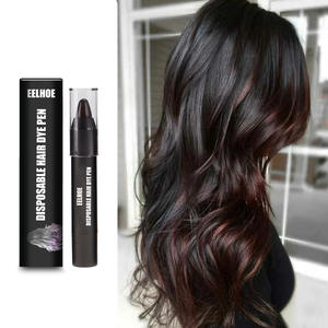 Fabricant Vente de gros Nouveau design Craie pour cheveux à main Options multicolores Stylo de teinture jetable pour cheveux - Product Image 2