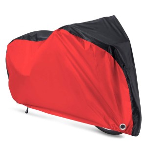 Housse de protection <span class=keywords><strong>pour</strong></span> <span class=keywords><strong>moto</strong></span> en tissu Oxford 210D ultra-résistant, <span class=keywords><strong>pour</strong></span> l'intérieur et l'extérieur, avec trous <span class=keywords><strong>pour</strong></span> cadenas - Product Image 2