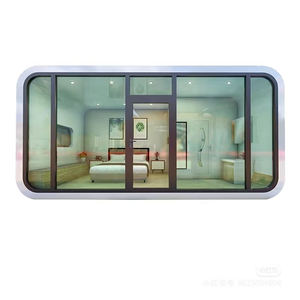 Suppliers apple Pod Houses 1 Bedroom Prefab Container Home Cheap Mini Prefabricated Modular House for Living - Product Image 2