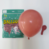 Ballons en latex rétro jolis et bon marché de 5 pouces pour fête d'anniversaire, mariage, fête, vente en gros en Chine