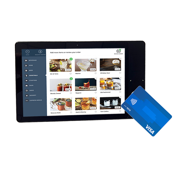 CE Certified Android 16 Tablet POS System Mini Cash Register Tap to Pay Android NFC Tablet Restaurant Tabletop Ordering Kiosk