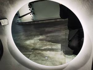 Nhà Máy Trực Tiếp Bạc Không Khung LED Phòng Tắm Thông Minh Gương Có Thể Điều Chỉnh Tay Quét Đèn Nền Cho Khách Sạn Nhà Trang Trí Cho Sinh Nhật - Product Image 2