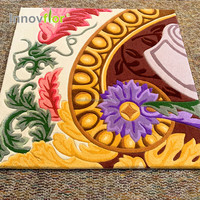 Tapis décoratif Moderne et Tropical, pour Chambre à coucher, accessoire de Salon