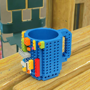 Tazze Creative Fai-da-Te a Blocchi di Gomma per <span class=keywords><strong>Caffè</strong></span>, Acqua, Succo - <span class=keywords><strong>Tazza</strong></span> Puzzle Unica e <span class=keywords><strong>Divertente</strong></span>, Regalo Originale per Bambini - Product Image 2