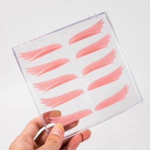 Rizadores de elevación de pestañas, 5 uds., rizos de silicona para extensión de pestañas, almohadillas para <span class=keywords><strong>planchado</strong></span> de pestañas, herramienta para Injerto de pestañas - Product Image 1