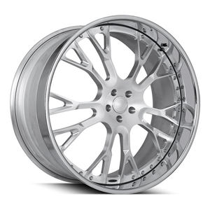 Cerchi Forgiati Scomponibili LZT-107 Cromati Lucidi a 2 Pezzi con Volanti per Chevrolet Monte Carlo SS <span class=keywords><strong>Caprice</strong></span> - Product Image 3