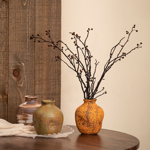 <span class=keywords><strong>Vaso</strong></span> <span class=keywords><strong>in</strong></span> Ceramica Stile Vintage Baopu per <span class=keywords><strong>Fiori</strong></span> Secchi, Decorazione per Soggiorno, Contenitore Idroponico Solo per Acqua - Product Image 2