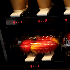 Máquina Expendedora <span class=keywords><strong>de</strong></span> Alimentos Frescos con Pantalla Táctil, Elevador Automático <span class=keywords><strong>de</strong></span> Billetes y Tarjetas <span class=keywords><strong>de</strong></span> Crédito con Ranuras Ajustables Inteligentes Personalizables - Product Image 5