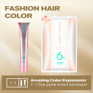 Crema <span class=keywords><strong>de</strong></span> Coloración Profesional para el Cabello - Increíble <span class=keywords><strong>Color</strong></span> Gris Plateado, Rubio Platino Cenizo Helado, Tinte Permanente para Peinados - Product Image 6