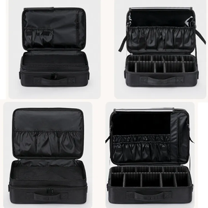 HQ Mixed Proc Discount Portable Professional Makeup Bag Cosmetic Case Storage Handle Organizer Artist Travel Kit Oil - Product Image 4