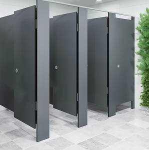 Nhà vệ sinh công cộng phân vùng không thấm nước vật liệu chống cháy nhà vệ sinh HPL Laminate tấm nhỏ gọn Laminate - Product Image 5