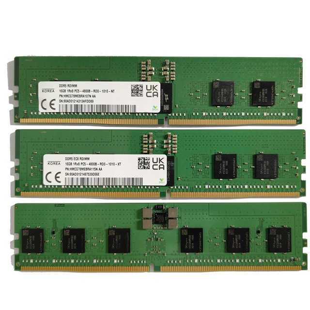 Micro SK Samsg DDR5 Ram 16GB 32GB 64GB 96GB 128GB 256GB PC5-4800B PC5-5600B PC5-6400B ECC REG RDIMM Server Memory Module Ram