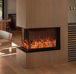 Insert de <span class=keywords><strong>cheminée</strong></span>: flamme simulée, <span class=keywords><strong>chauffage</strong></span> électrique intégré, <span class=keywords><strong>cheminée</strong></span> décorative personnalisée avec <span class=keywords><strong>fausse</strong></span> flamme pour les salons - Product Image 6