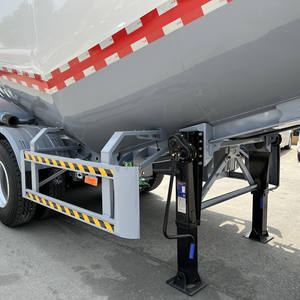 3 צירים עומס 40 טון הובלת מיכל מלט יבש ותפזורת חצי נגרר 30cbm מנשא חומרי אבקה באיכות גבוהה - Product Image 5