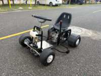 Kart à essence 2 temps avec roues de 5 pouces, 200cc 212cc, mini kart de course haute vitesse pour drift en extérieur