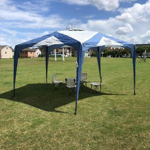 Outdoor Four Seasons Beach Sunshade <b>Canopy</b> Portable <b>Waterproof</b> Durable 190T Silver-plated Polyester 480x480x240cm One Bedroom - Product Image 3