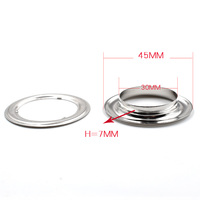 Outils de poinçonnage à œillets en métal faits à la main de 20/22/25/30/40 mm, outils d'installation d'œillets, moule à boutons, rivets en cuir pour vêtements