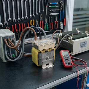 Condensateur triphasé à impédance élevée à bobine en cuivre de type sec |   Alimentation industrielle <span class=keywords><strong>UPS</strong></span> 80A 2Kvar IP54 - Product Image 3