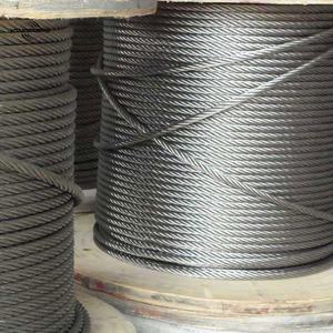 7*19 8mm 10mm 12mm cavo flessibile in acciaio filo di corda zincato filo di acciaio/inox per cavo Zip Line/uso casa verde - Product Image 1