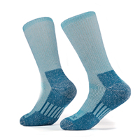 Bioserica Era Chaussettes en coton pour hommes Chaussettes en laine mérinos Randonnée d'hiver Chaussettes de sport d'équipage de sentier en plein air pour la randonnée