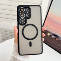 Funda Protectora para Teléfono con Protector de Lente de TPU+PC para Samsung Galaxy S26 S25 Ultra Magnetic S24 A16 A17 A57, Resistente a Impactos, Venta al Por Mayor