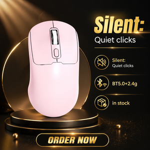 Mouse Bluetooth Wireless Portatile Mini all'Ingrosso, Leggero e Silenzioso per Viaggi - Product Image 1