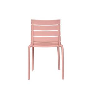 Chaises de maîtres colorées modernes de qualité fantaisie d'empilage extérieur de plage en plastique sans bras pour la fête d'événement - Product Image 3