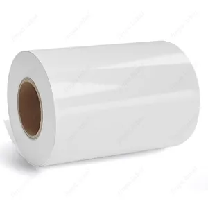 90 g glänzendes Tintenstrahlpapier-Etikett Jumbo-Rolle wasserdichter Aufkleber kundenspezifisch für Primär- und Sekundärverpackung