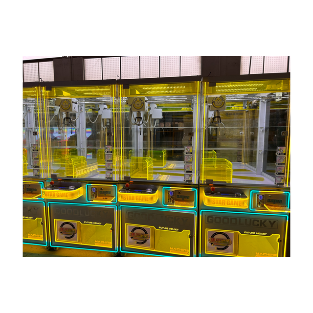 Coin Operated Toy Grabbing Claw Crane Machine with Plush Kit Prizes Collector Cards-Prizes Vending Machine Claw Game Machine