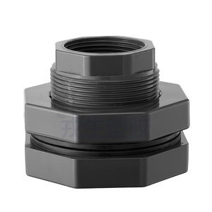 Conector Reductor Roscado de Plástico UPVC Rong Sheng de 1, 4 y 6 Pulgadas para Salida de Tanque de Peces/Cubo - Product Image 1